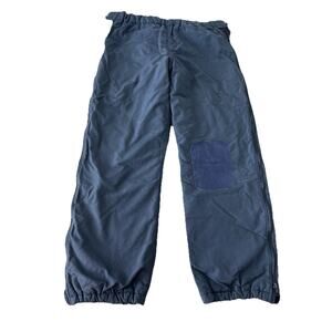 VTG LL Bean Snow Pants Women's 32x40 Blue Insulated Ski Snowboard